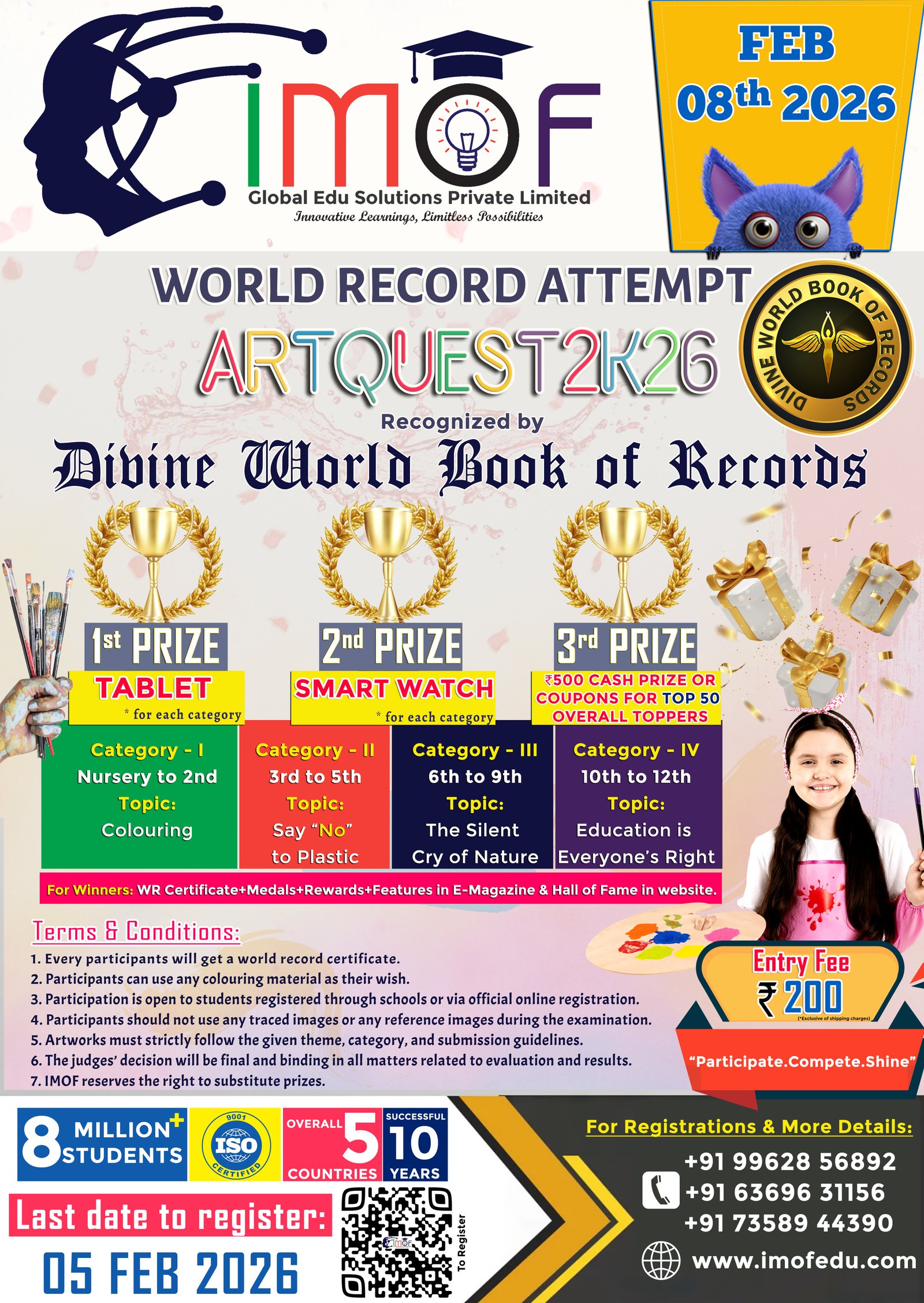 ARTQUEST 2K26 Official Poster